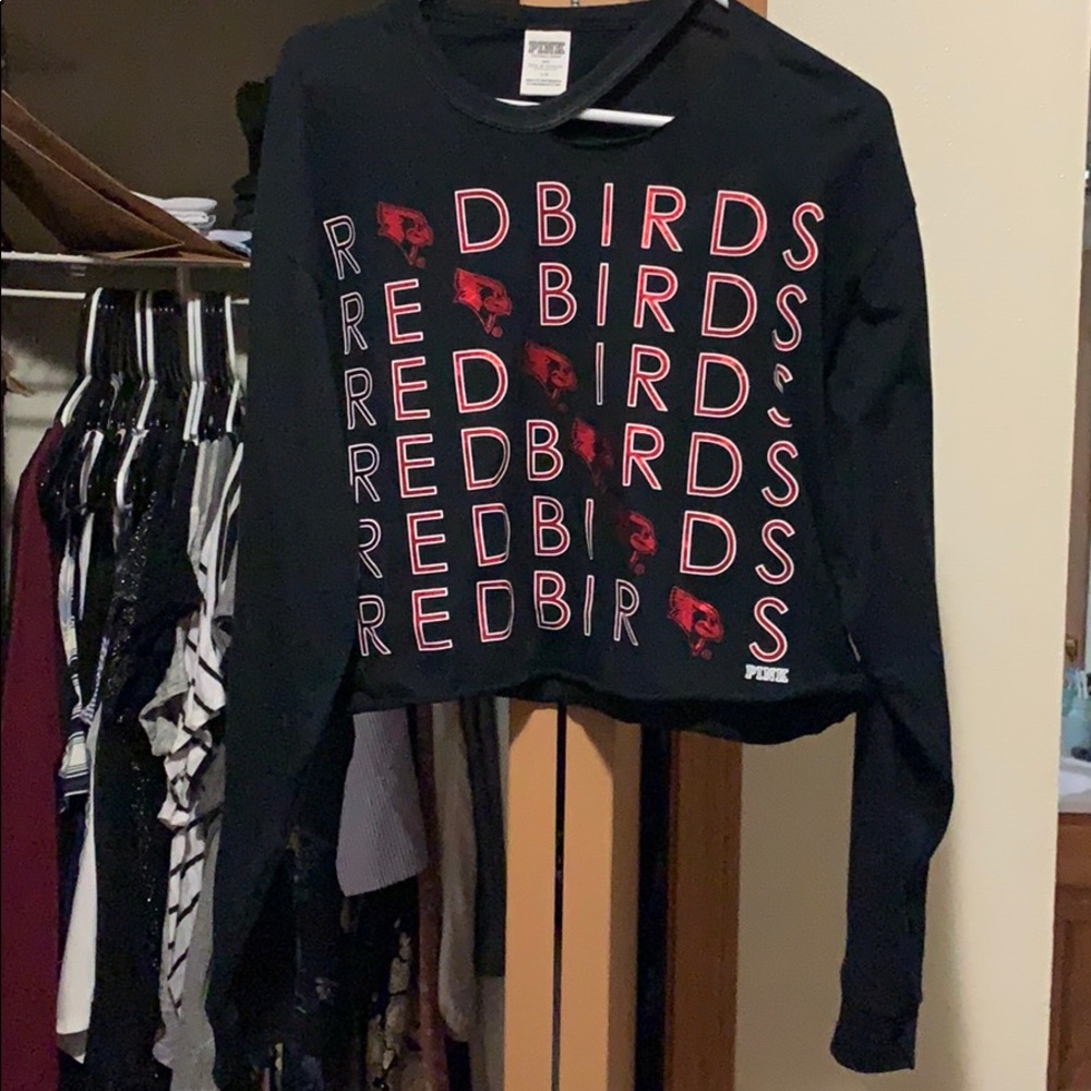 Long sleeve crop top